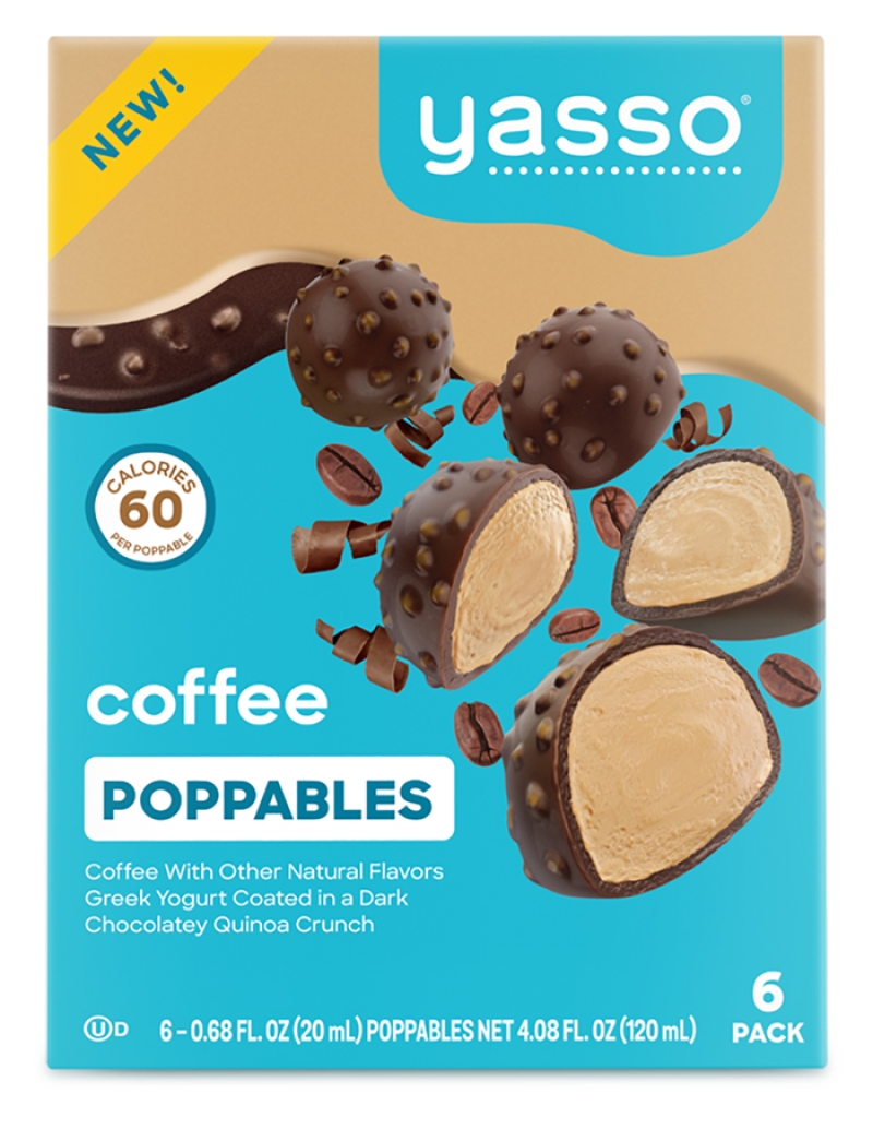 yasso chocolate coated coffee poppables