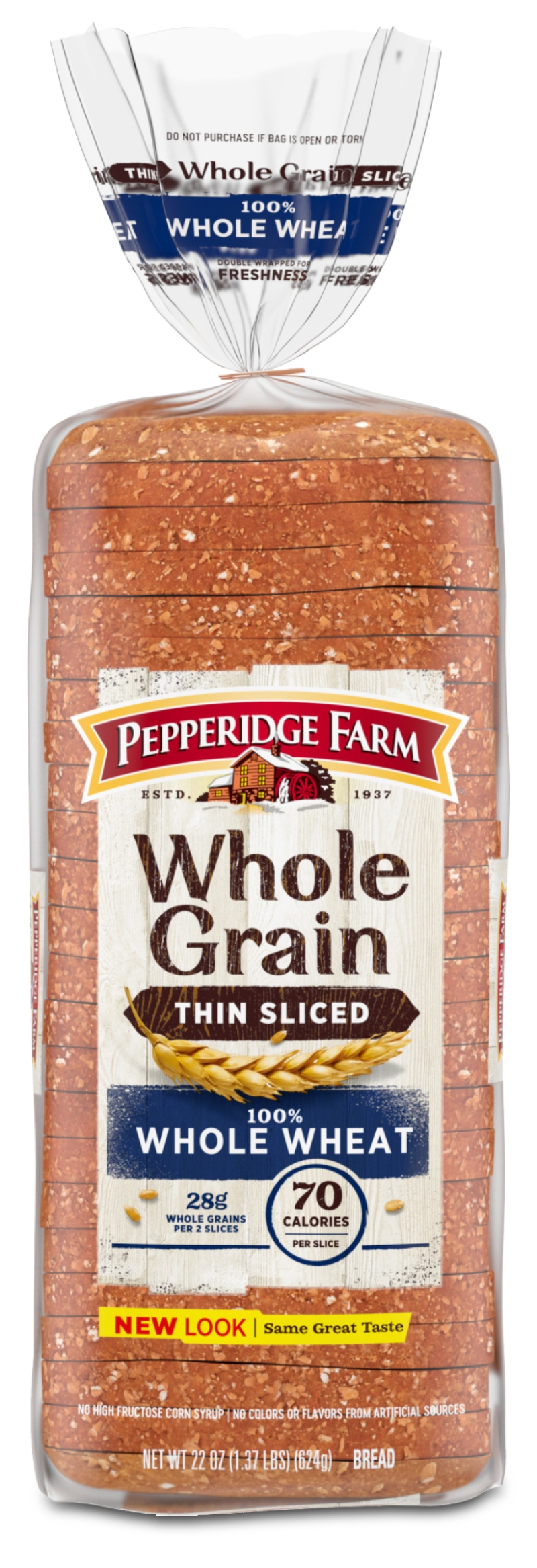 pepperidge Farm whole Grain Thin Sliced Bread