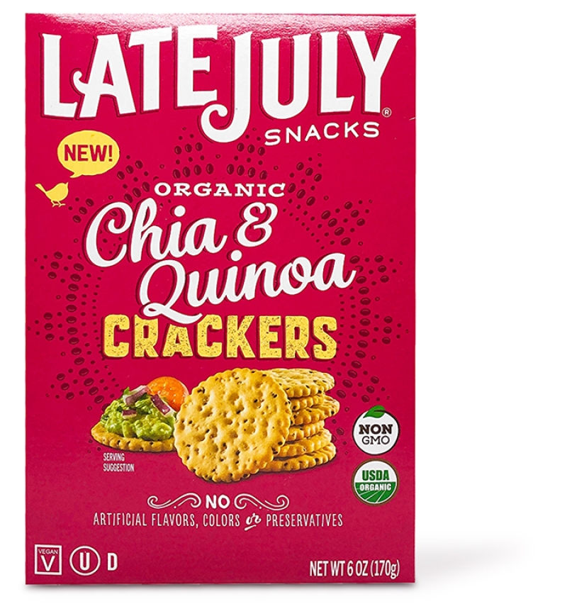 chia & quinoa crackers