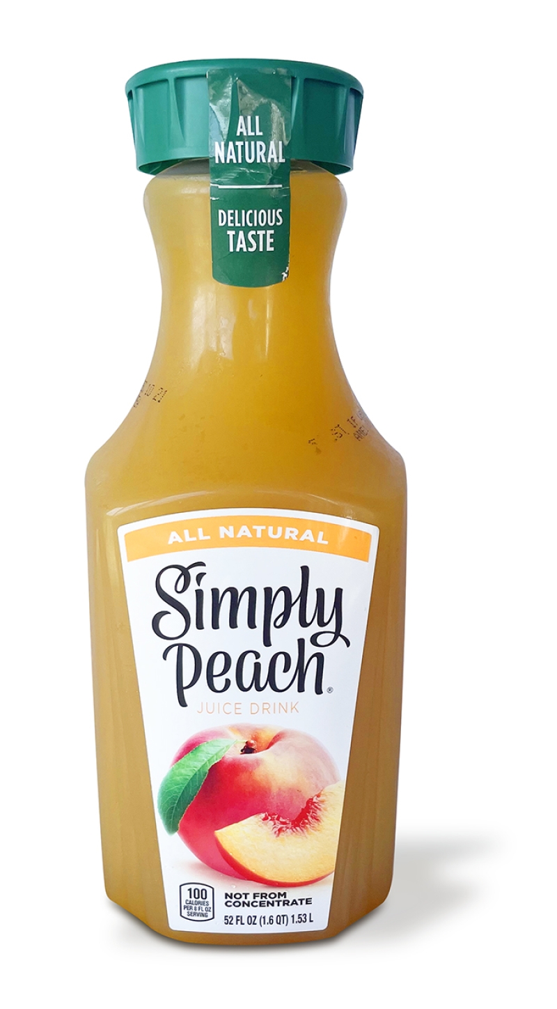 Simply Peach drink