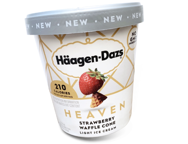 Haagen Dazs heaven ice cream