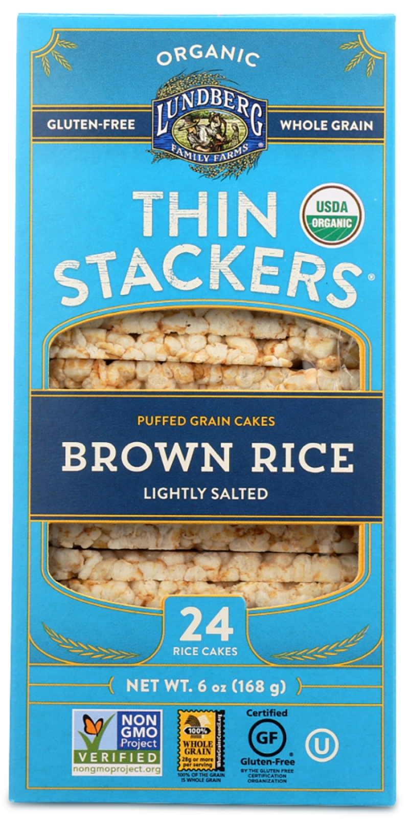 lundberg Brown Rice Thin Stackers