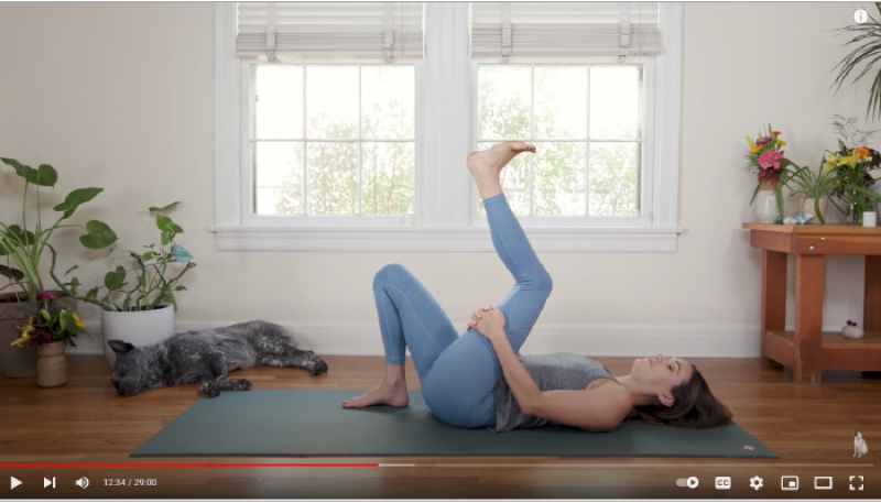 Yoga with Adriene video still