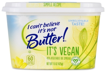 I can't believe it's not butter vegan
