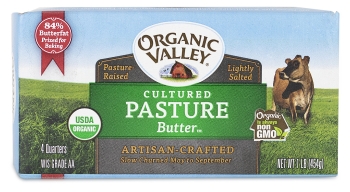 organic valley pasture raised culture butter