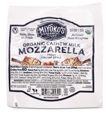 miyokos Creamery organic Cashew Milk Mozzarella