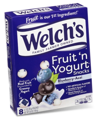 welch's fruit n yogurt snacks