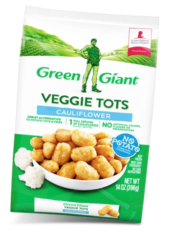 green giant cauliflower veggie tots