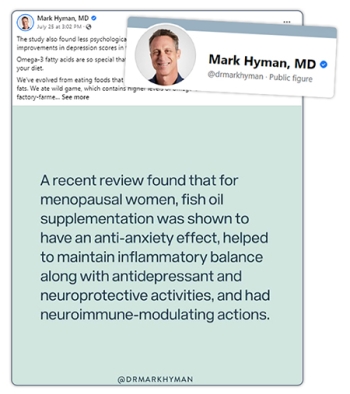 screenshot of Facebook post from Mark Hyman, MD.