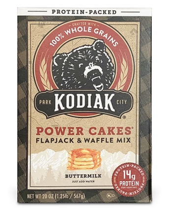 box of Kodiak Power Cakes Flapjack & Waffle Mix