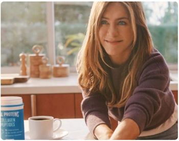 vital proteins ad featuring Jennifer Aniston