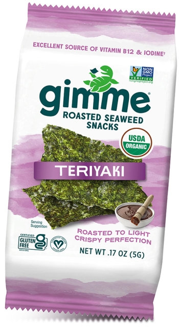 packet of gimme roasted seaweed snacks