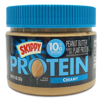 jar of skippy creamy protein PB