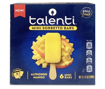 box of talenti mango mini sorebetto bars