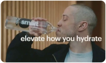 screenshot of smartwater alkaline ad