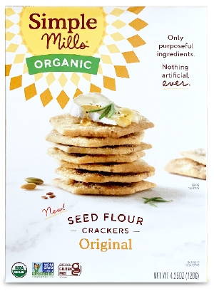 Simple Mills Organic original seed flower crackers