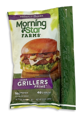 Pack of Morningstar farms Grillers Prime