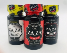 three Za-Za bottles 