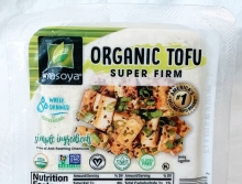 package of Nasoya Super Firm Organic Tofu